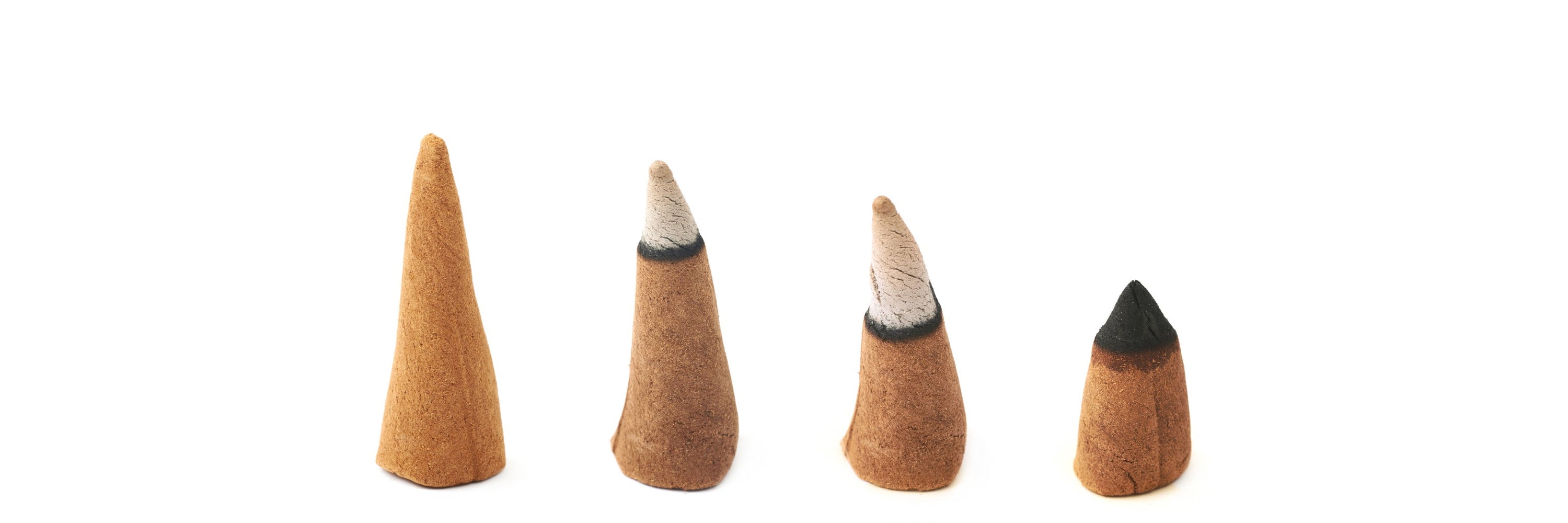 Rückfluss-Räucherkegel - Rauch fließt nach unten wie ein Wasserfall für Meditation und Entspannung