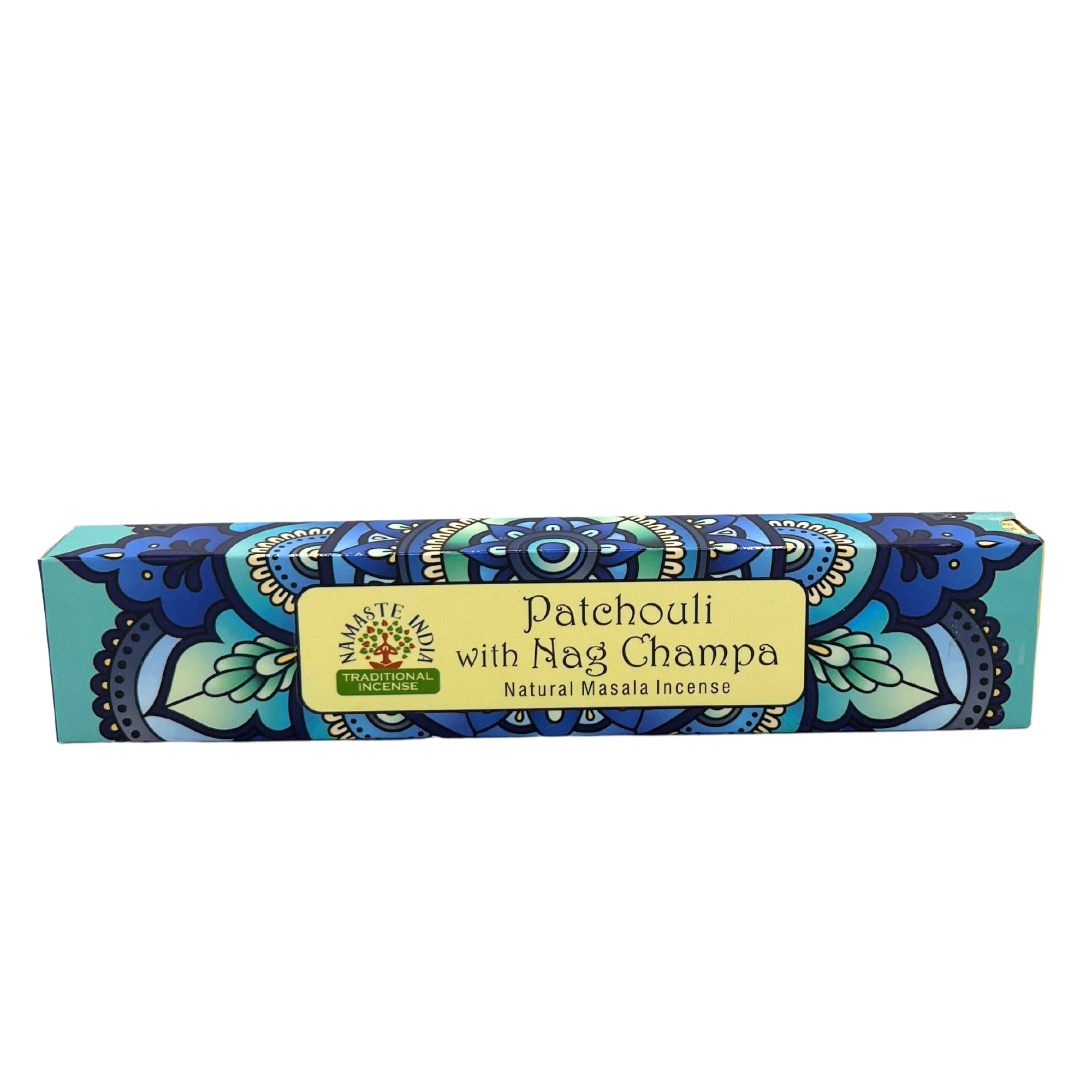 Räucherstäbchen Namaste India Masala Patchouli mit Nag Champa