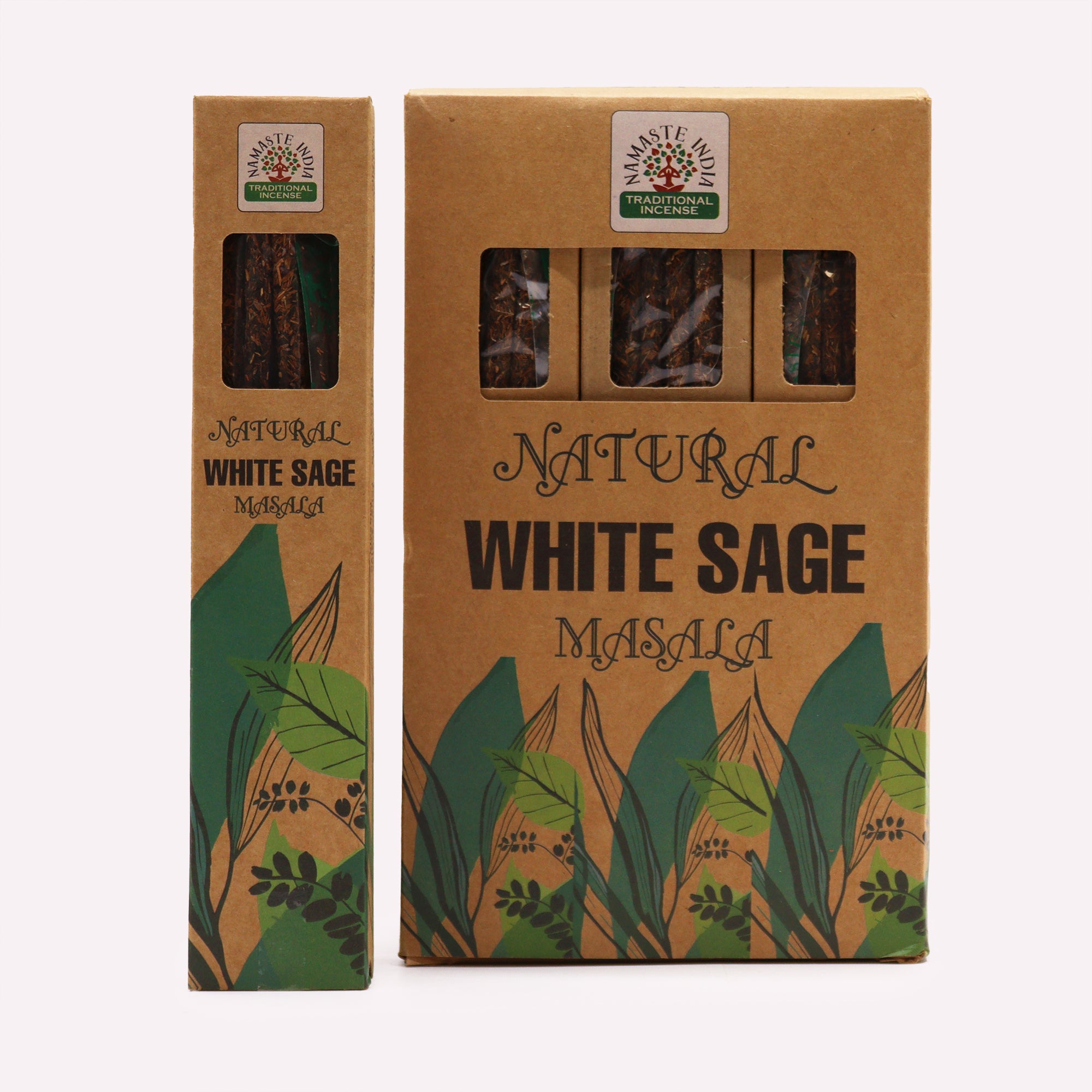 Räucherstäbchen Namaste India White Sage