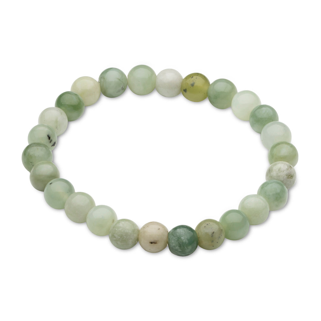 Kraftarmband Jade – Glück & innere Stärke