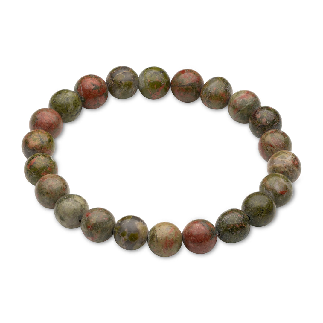 Kraftarmband Moosachat – Ruhe & inneres Gleichgewicht