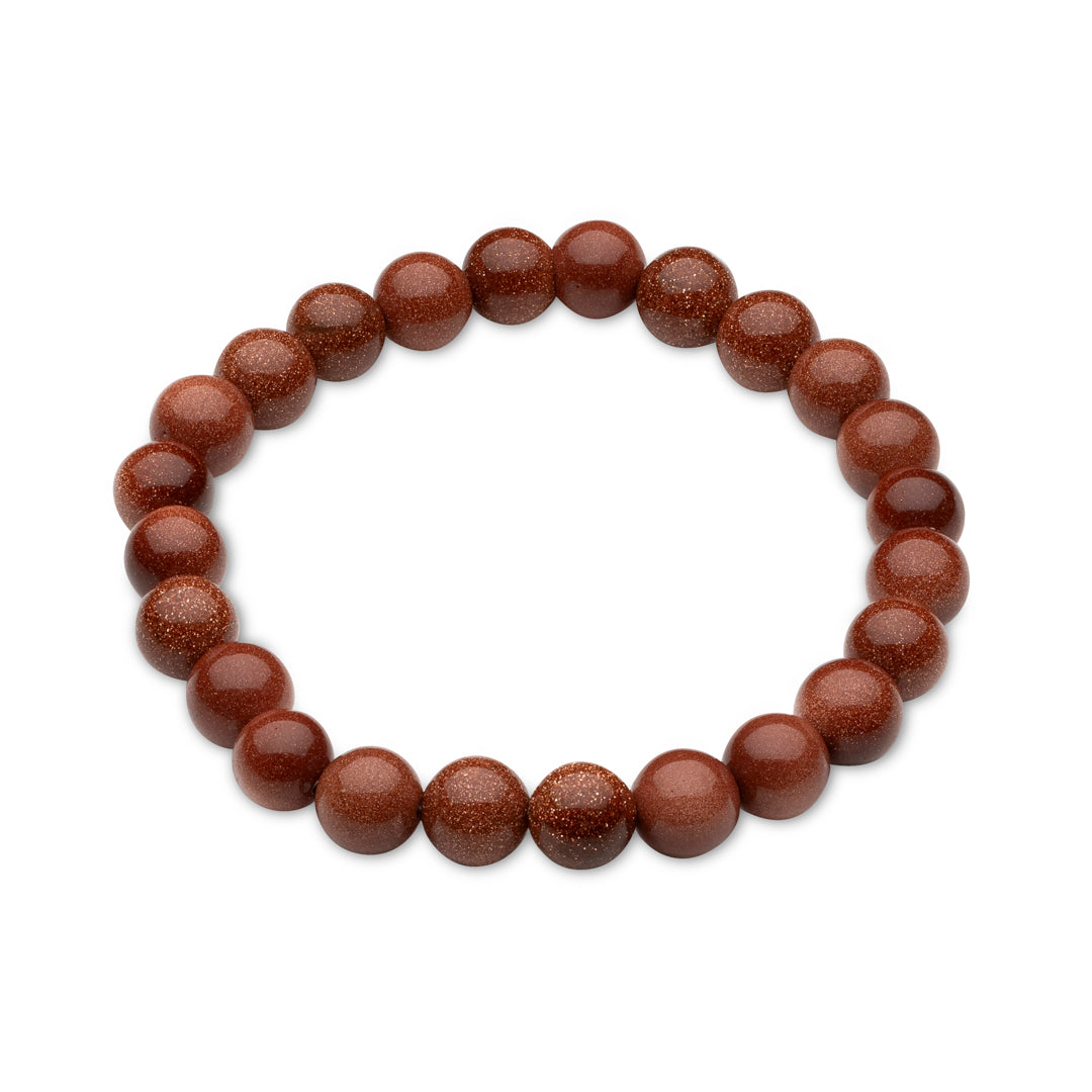 Kraftarmband Goldfluss – 0,8 cm - Optimismus & innere Stärke