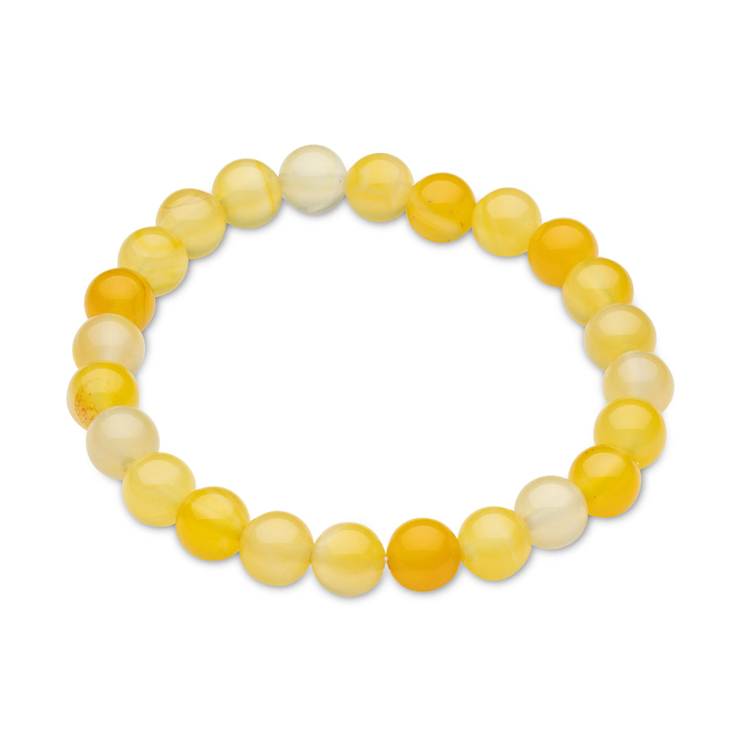Kraftarmband Honigcalcit – Selbstvertrauen & innere Ruhe