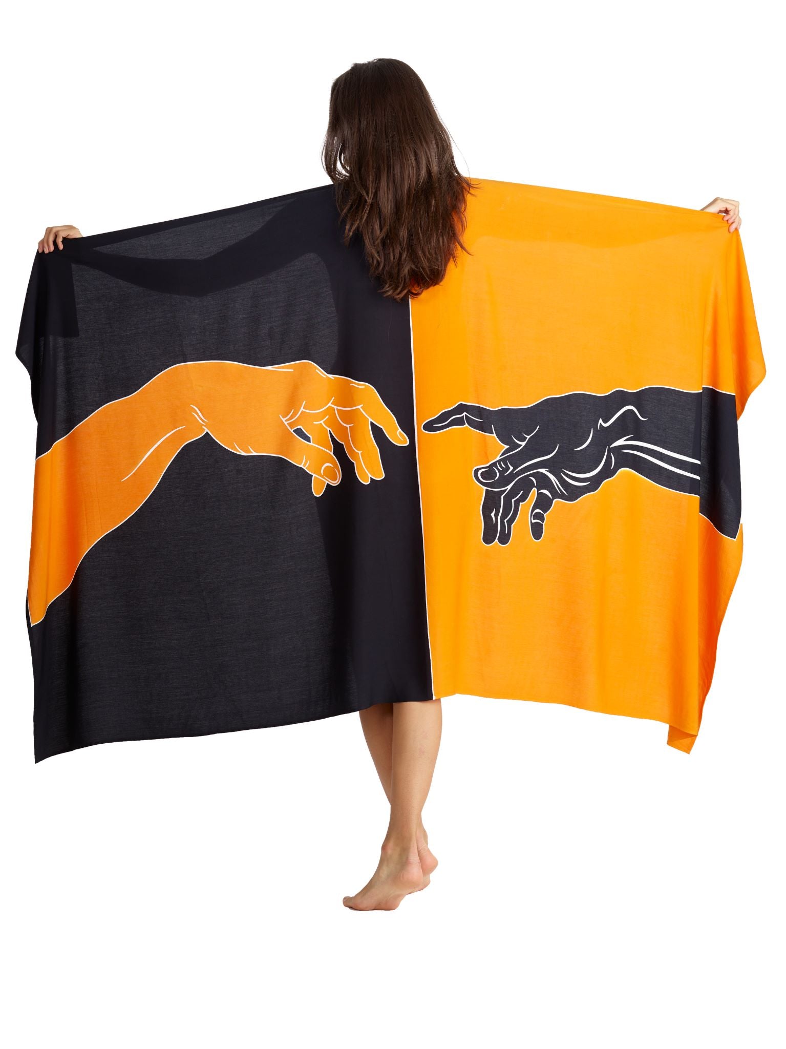 Sarong und Pareo mit Muster - Berührung