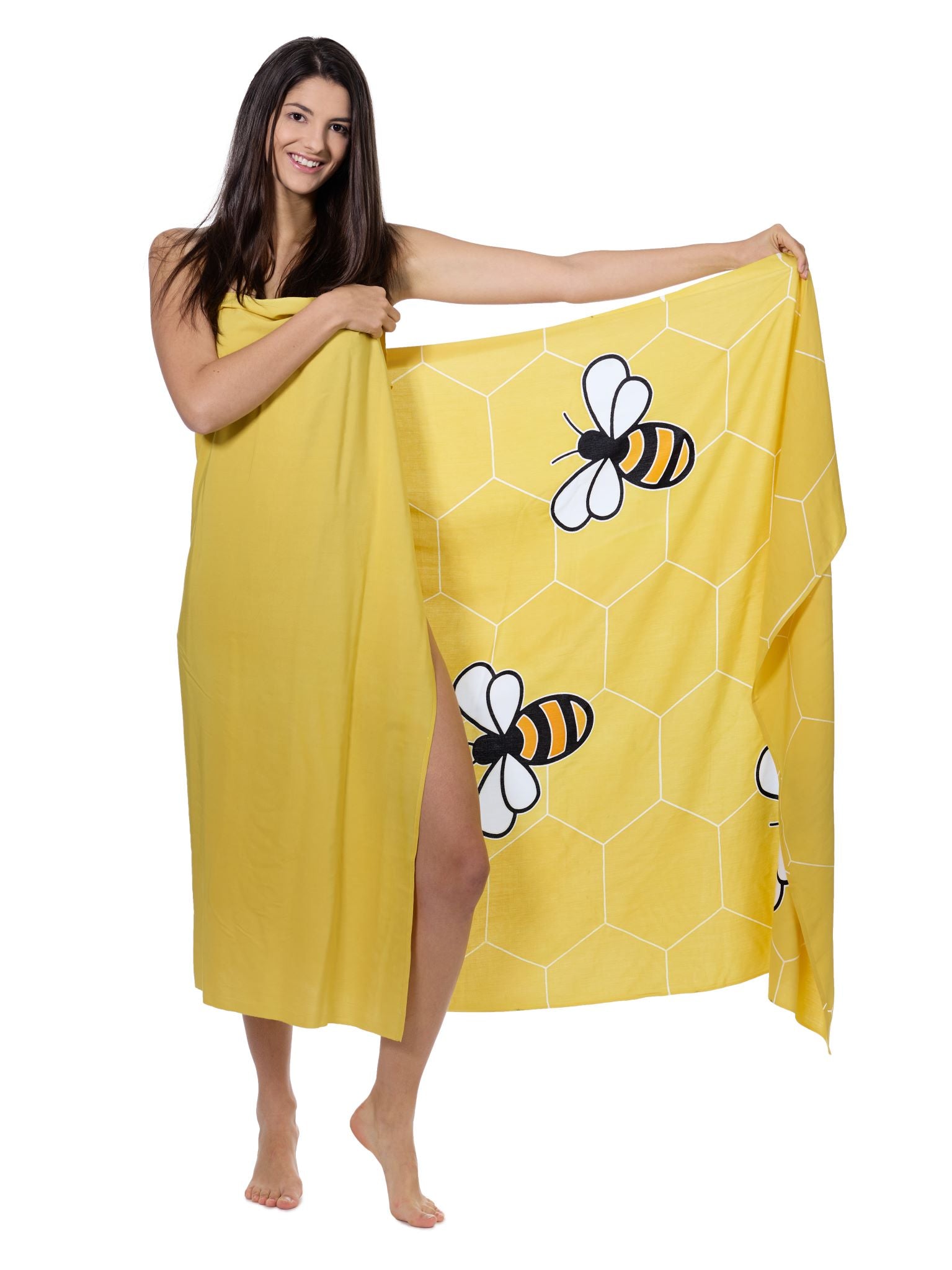 Sarong und Pareo mit Muster - Bienen