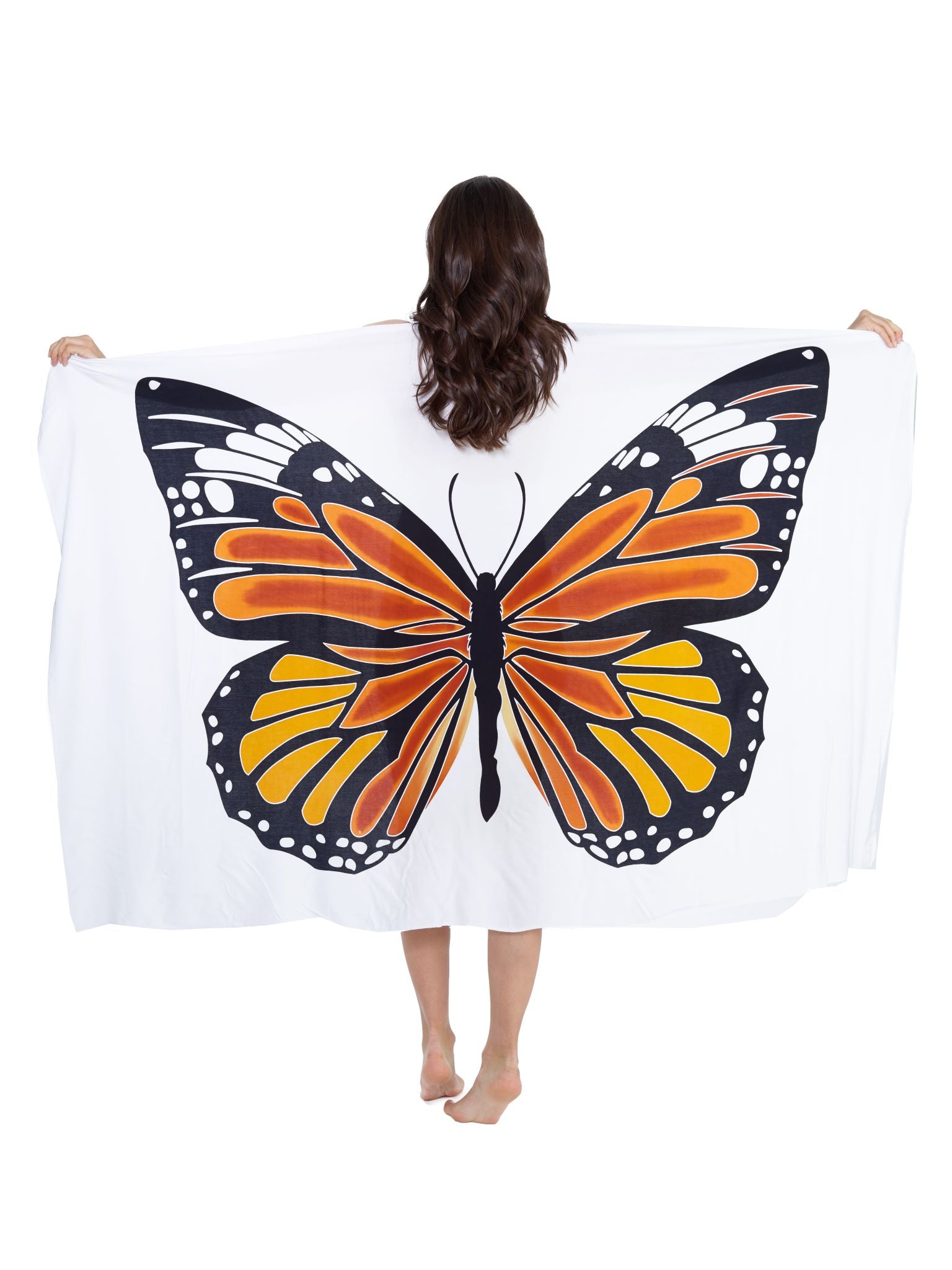 Sarong und Pareo mit Muster - Monarch Schmetterling