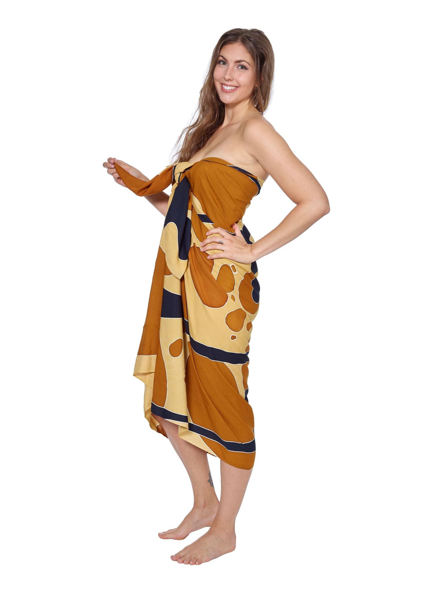 Sarong und Pareo mit Muster - Giraffen