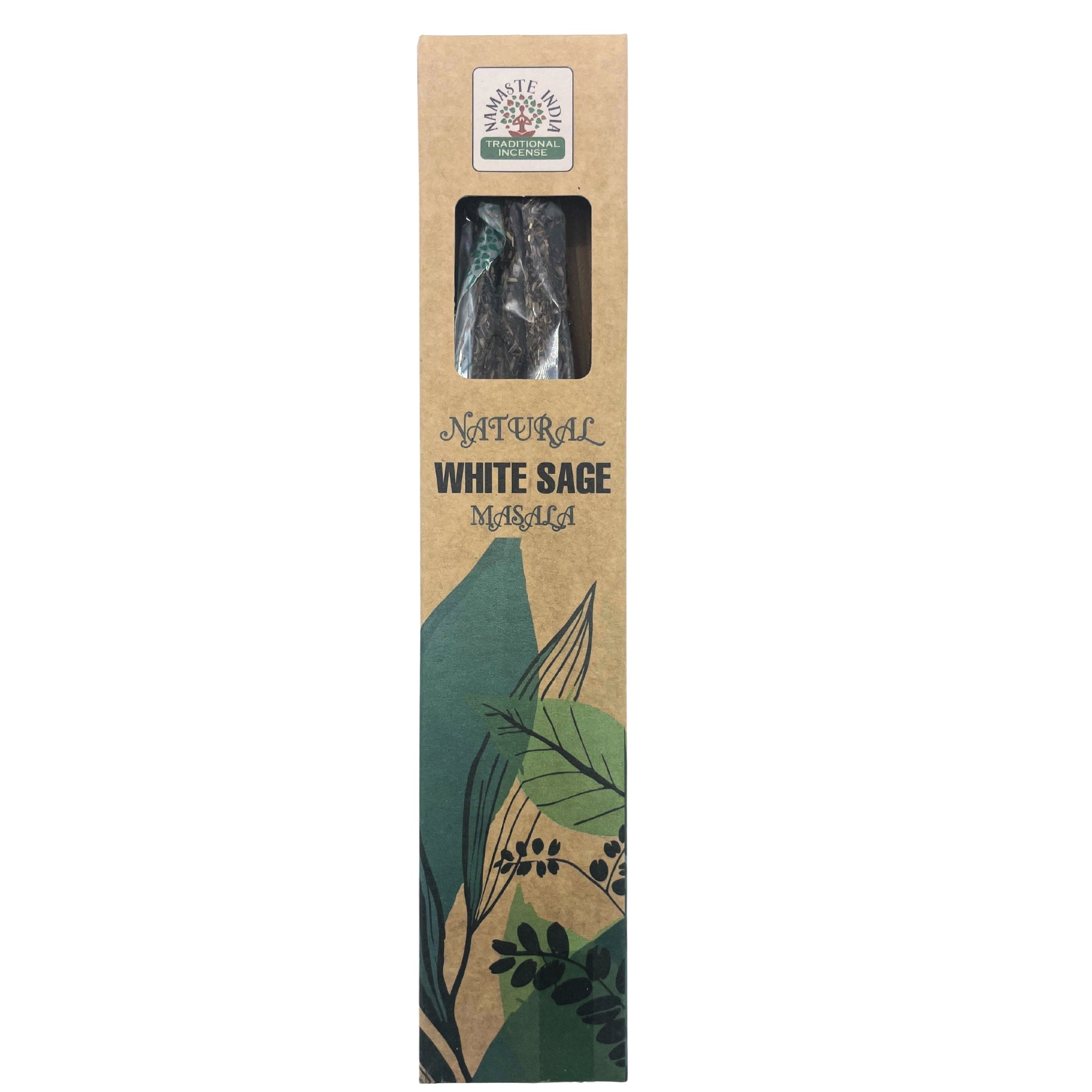 Räucherstäbchen Namaste India White Sage