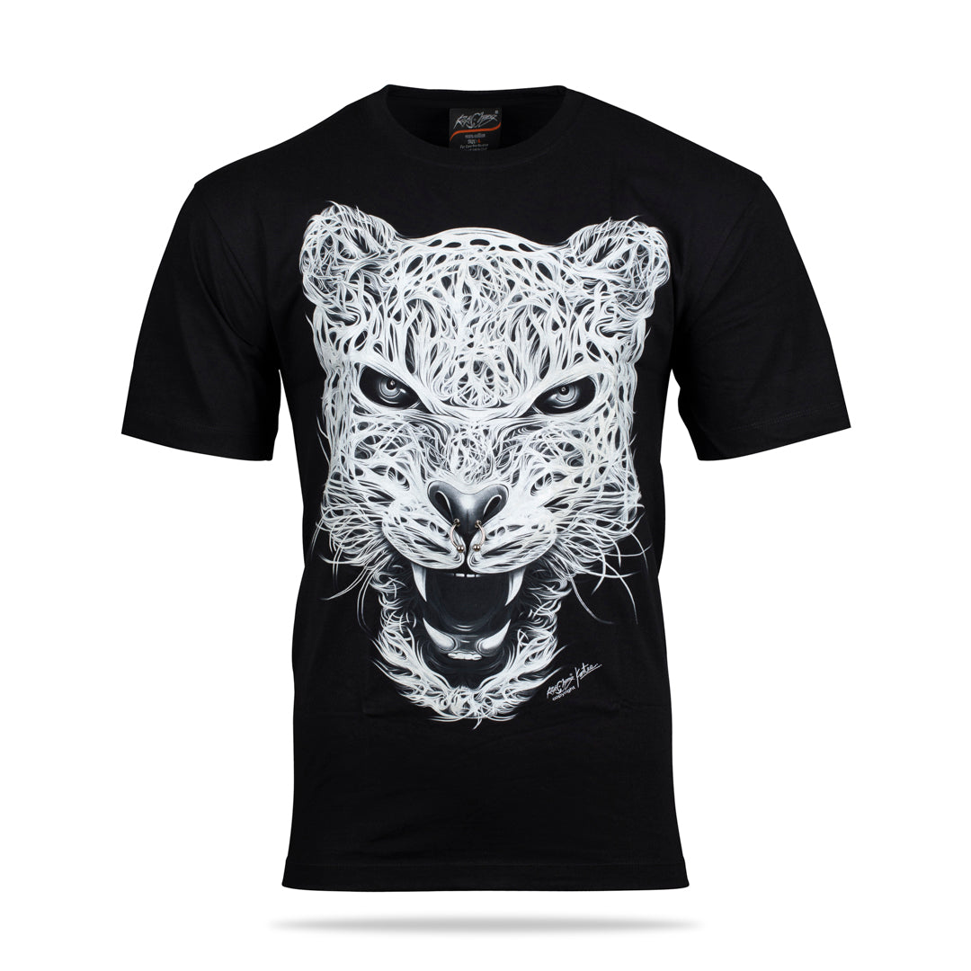 T-Shirt - Gepard mit Piercing - 0114