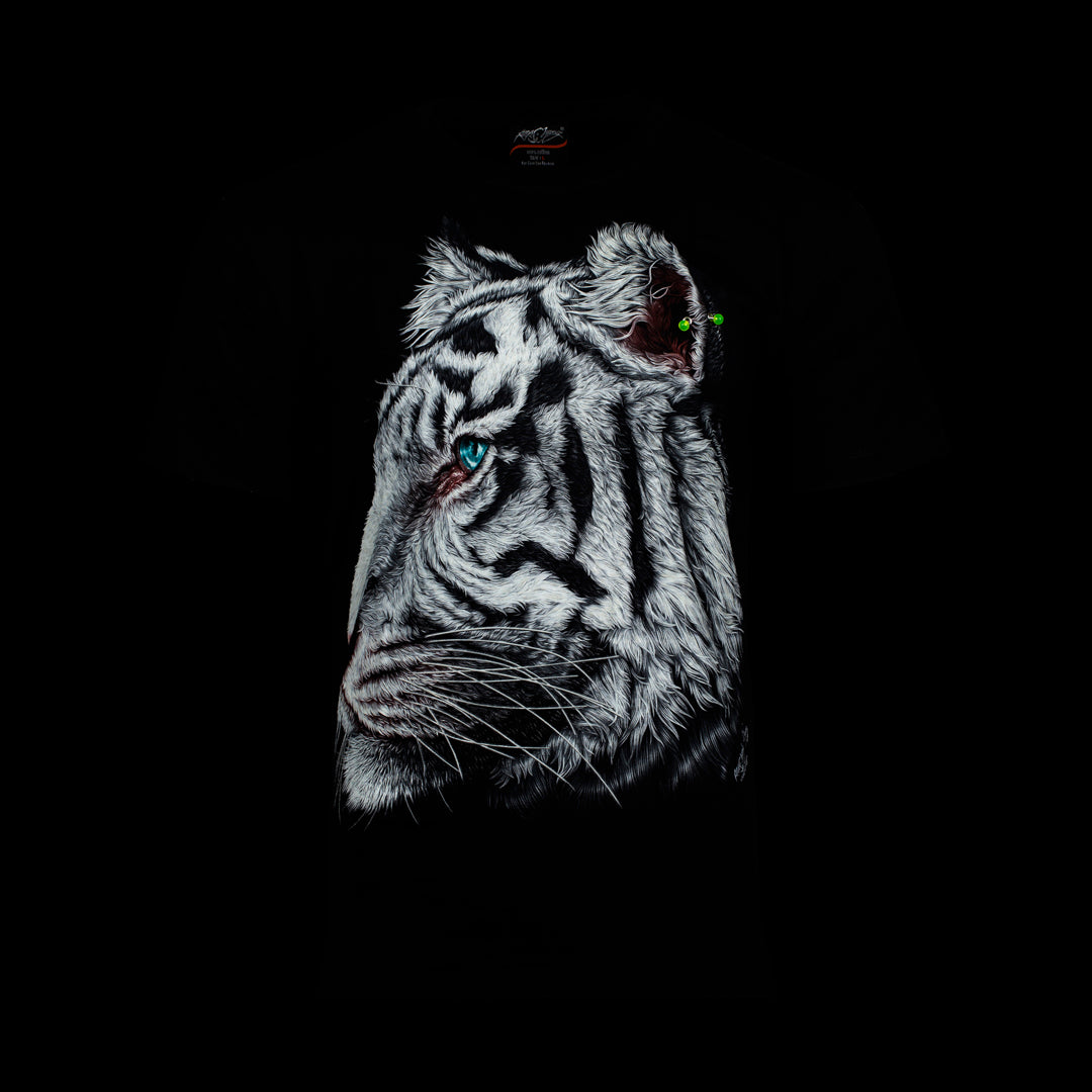 T-Shirt - Tigerkopf seitlich - 0094