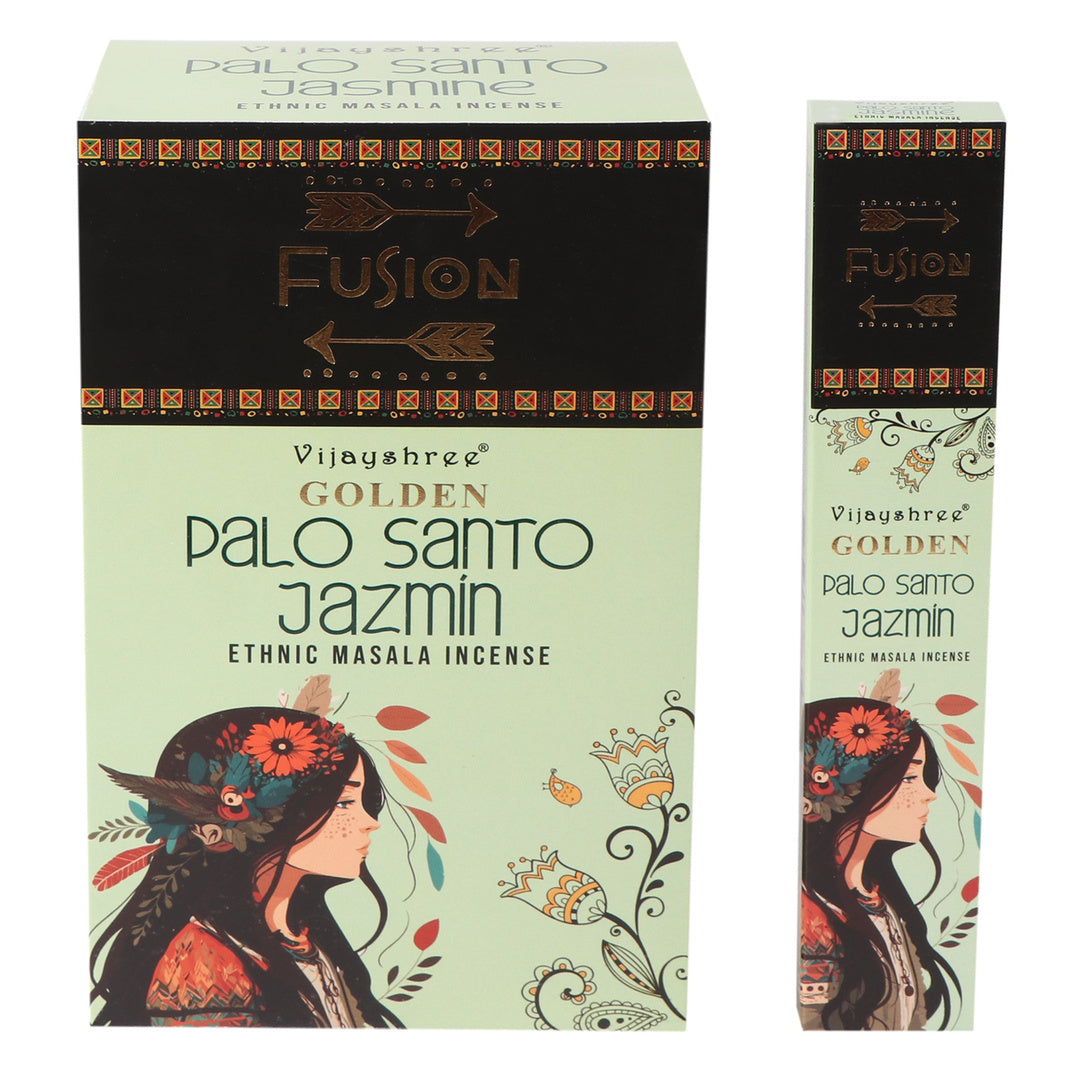 Räucherstäbchen Vijayshree GOLDEN - Palo Santo und Jasmin