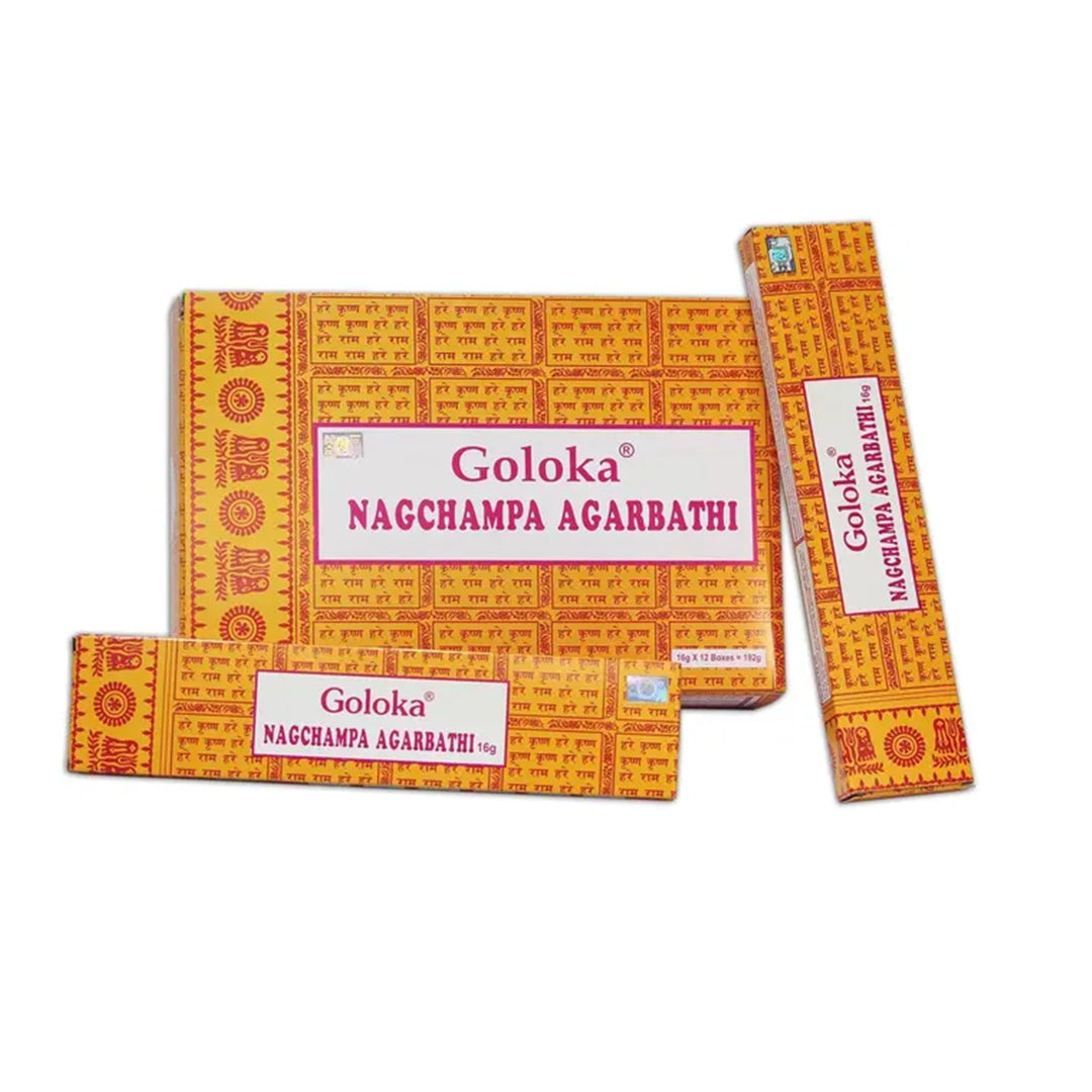 Räucherstäbchen Goloka Nagchampa Agarbathi