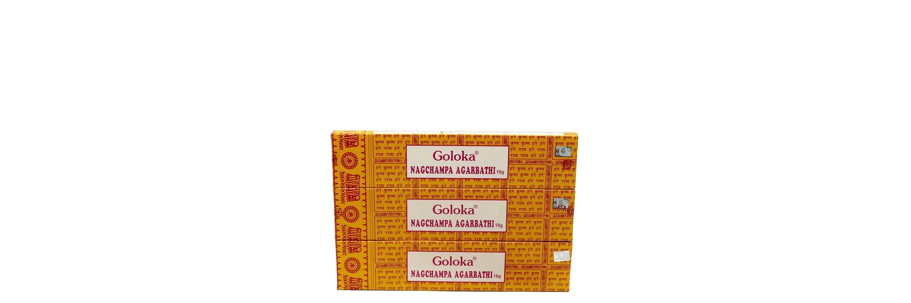 Goloka Räucherstäbchen - authentischer Nag Champa Duft für Meditation und Yoga
