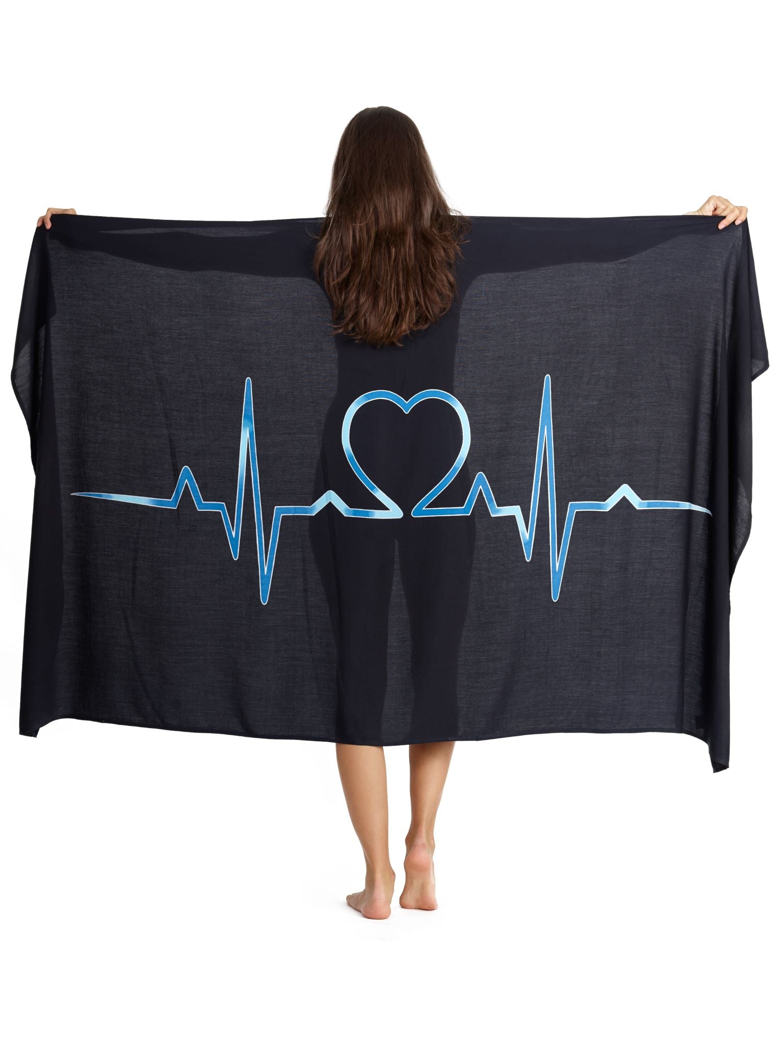 Sarong und Pareo mit Muster - EKG