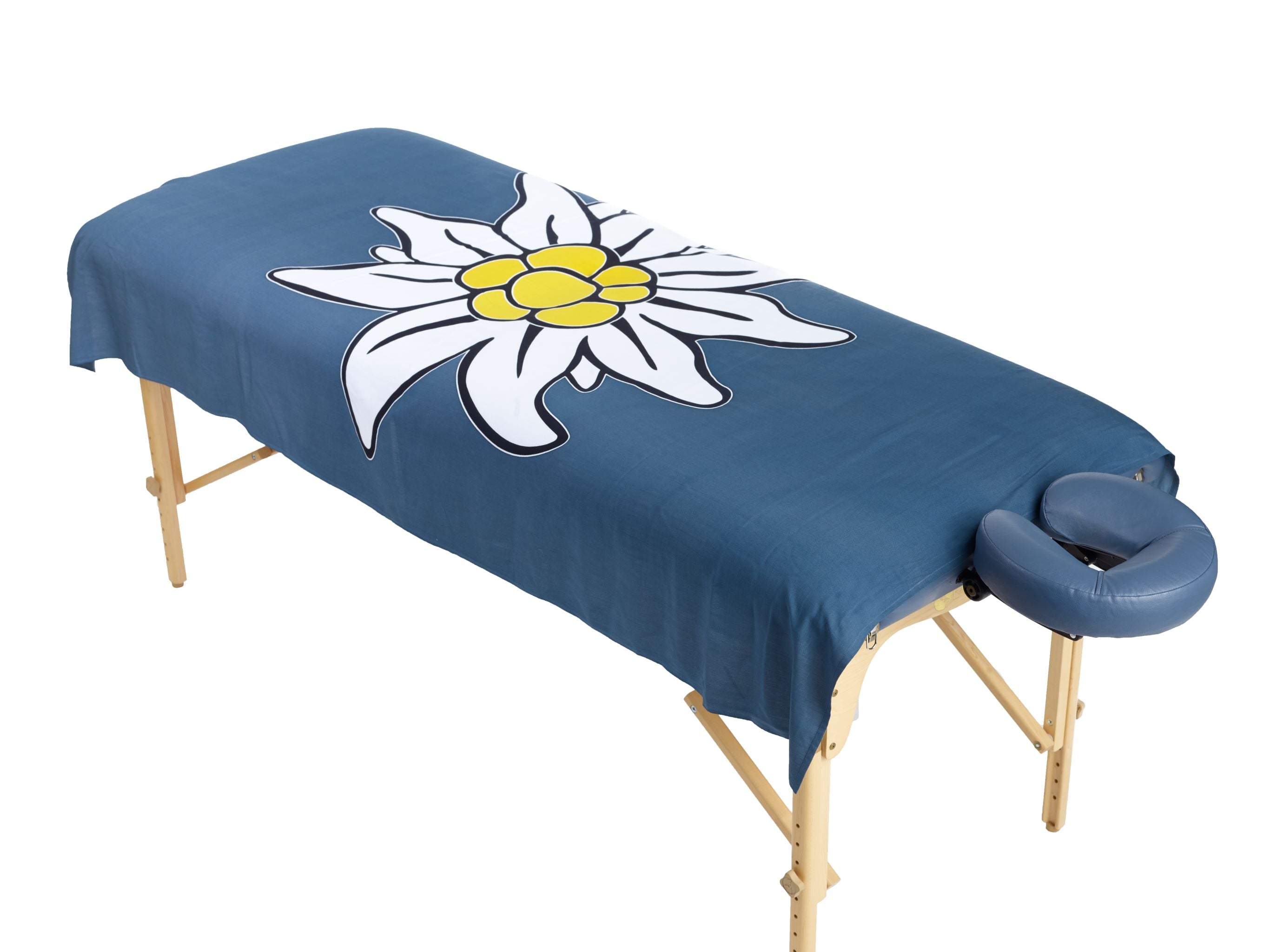 Sarong und Pareo mit Muster - Edelweiss grau