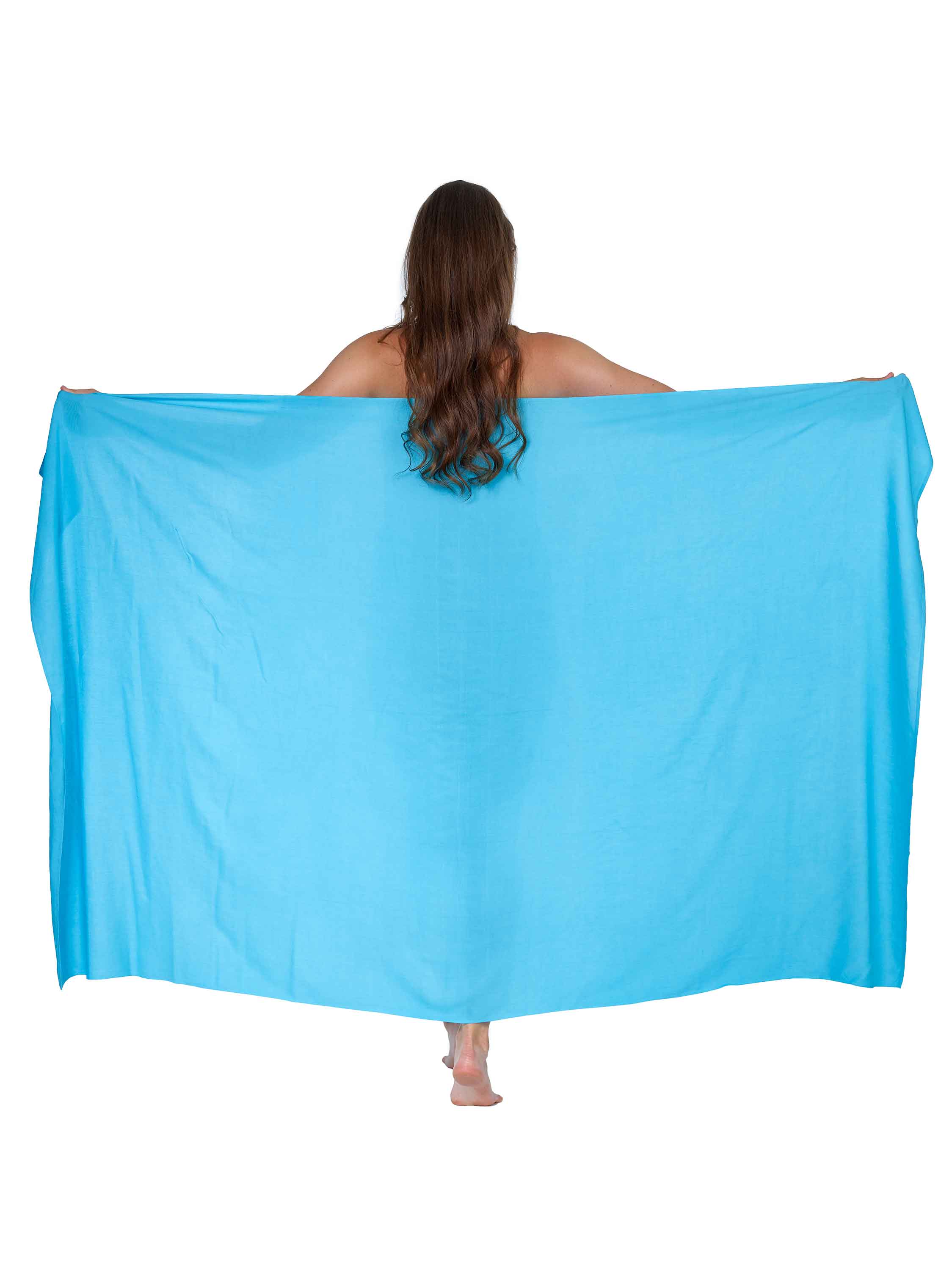 Sarong und Pareo unifarben