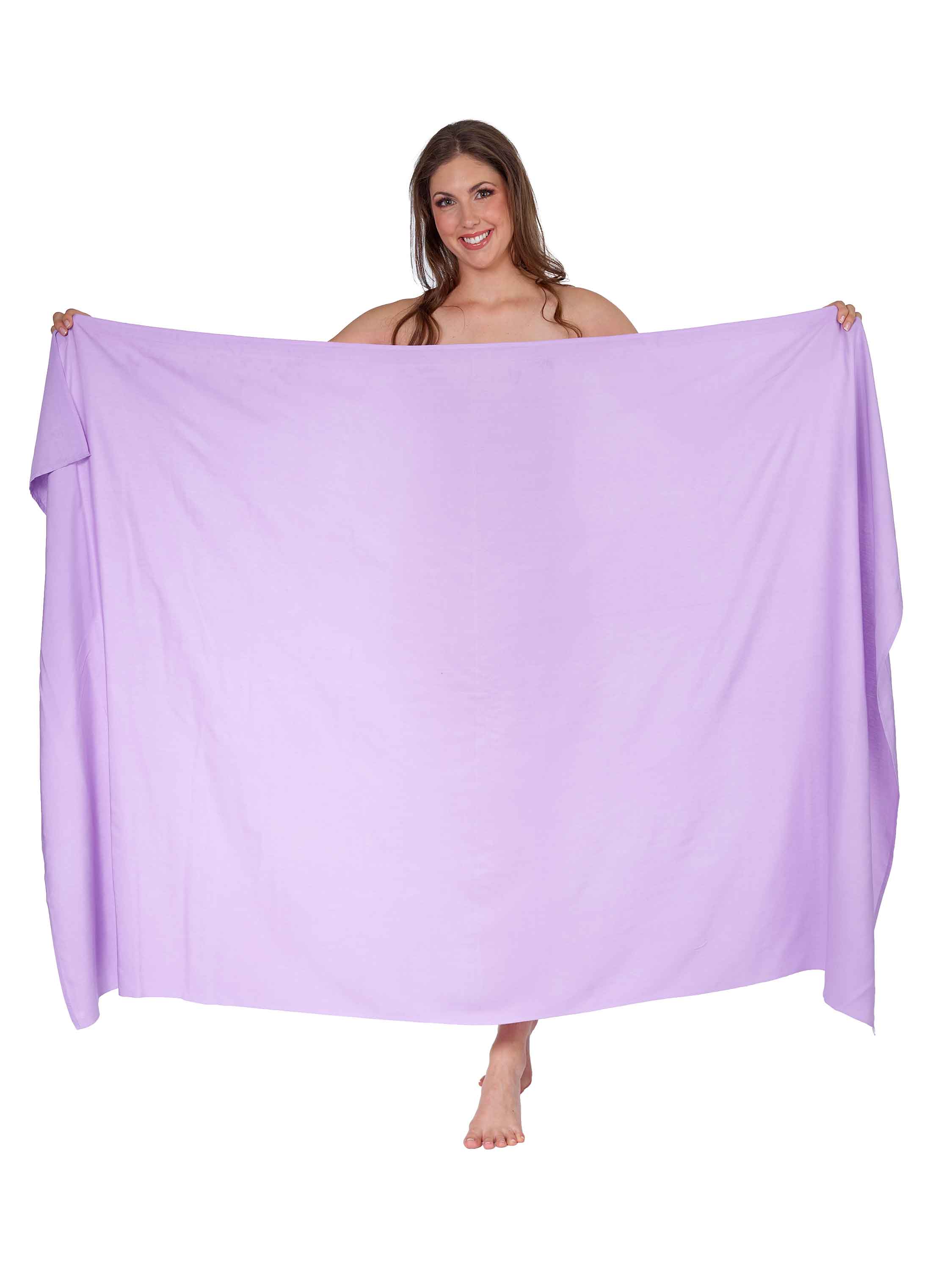Sarong und Pareo unifarben