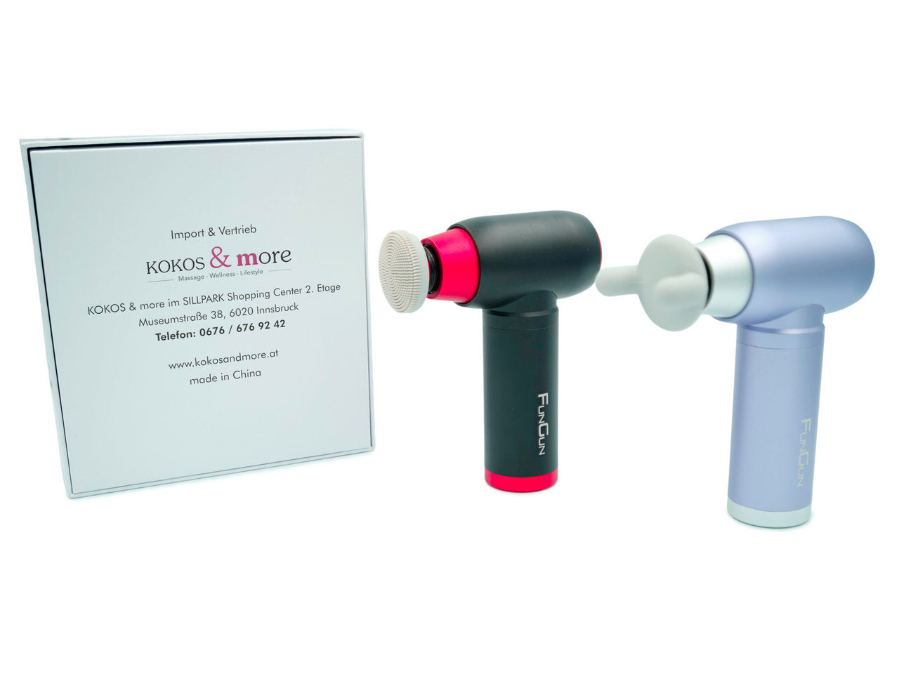 Massagepistole FunGun - kompakt, sanft und vielseitig