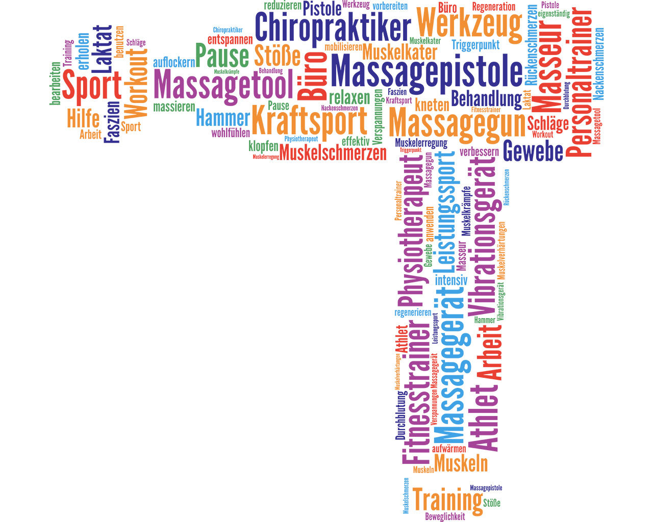 Massagepistole FunGun - kompakt, sanft und vielseitig