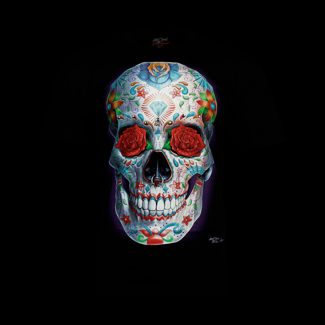 Totenkopf Los Muertos-Print  