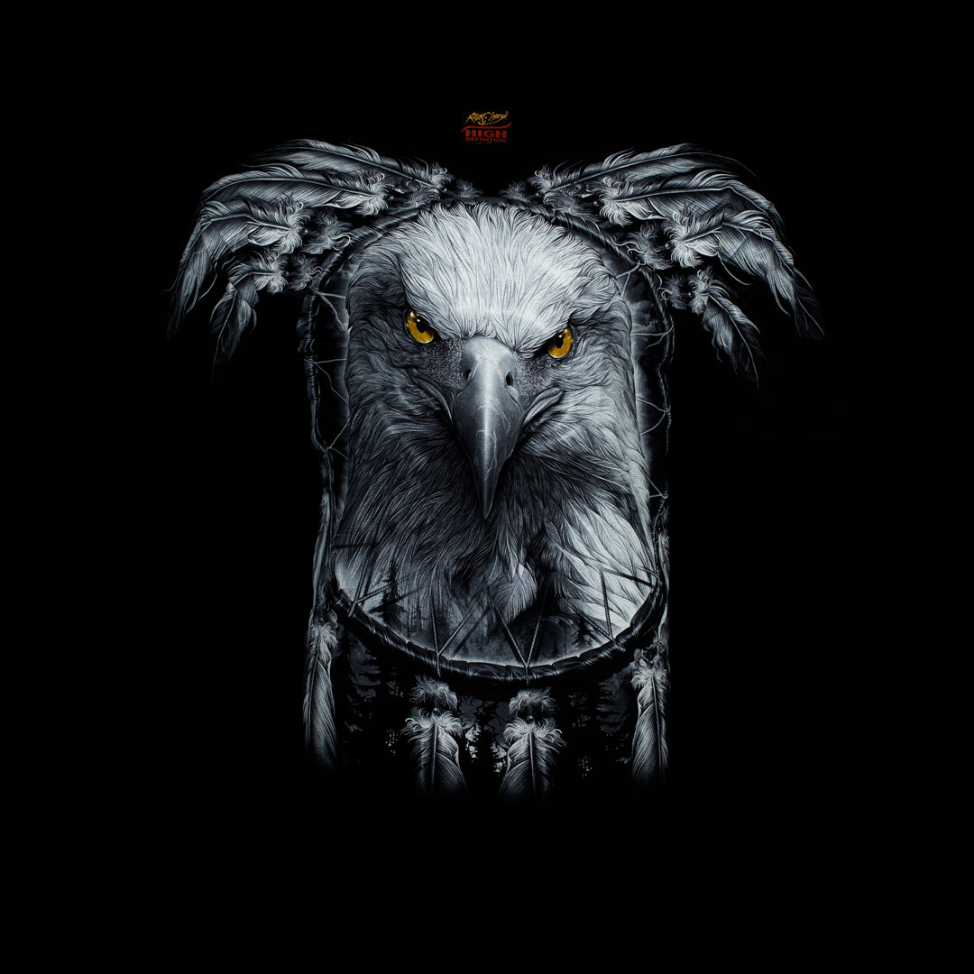 Adler Traumfänger-Print