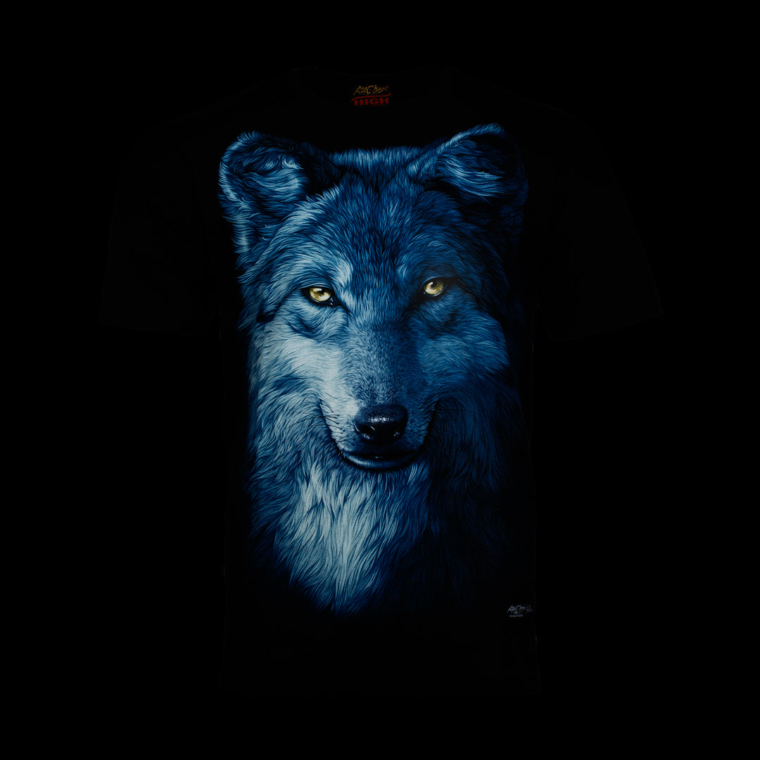 Wolf Kopf-Print  