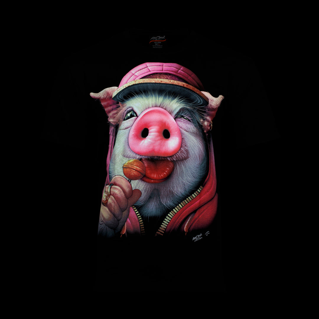 T-Shirt - Lolli Pig - 0829