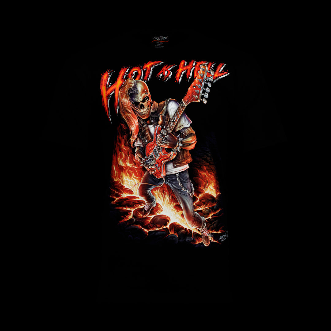 T-Shirt - Death Metal - Hot as hell - 0091