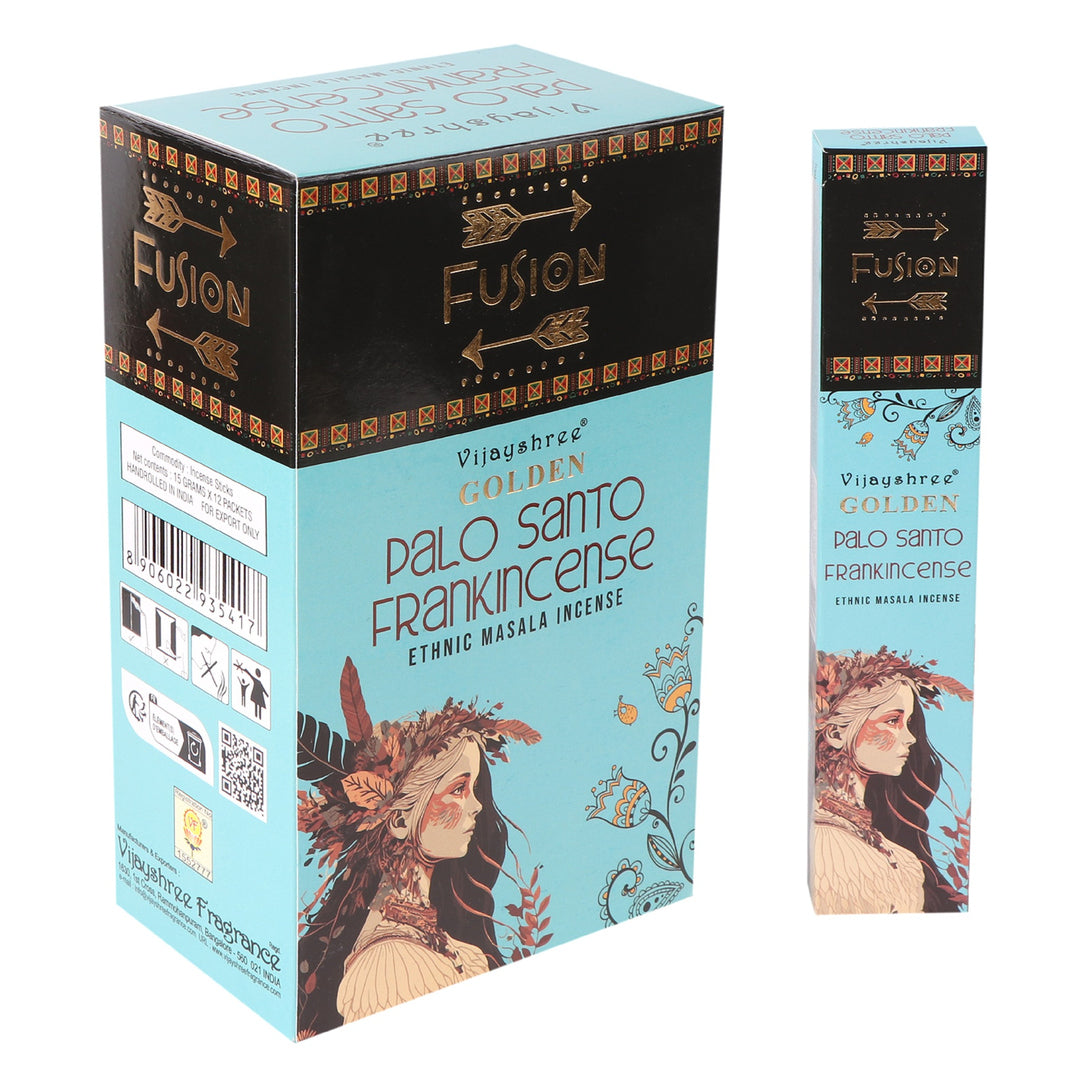Räucherstäbchen Vijayshree GOLDEN - Palo Santo und Weihrauch