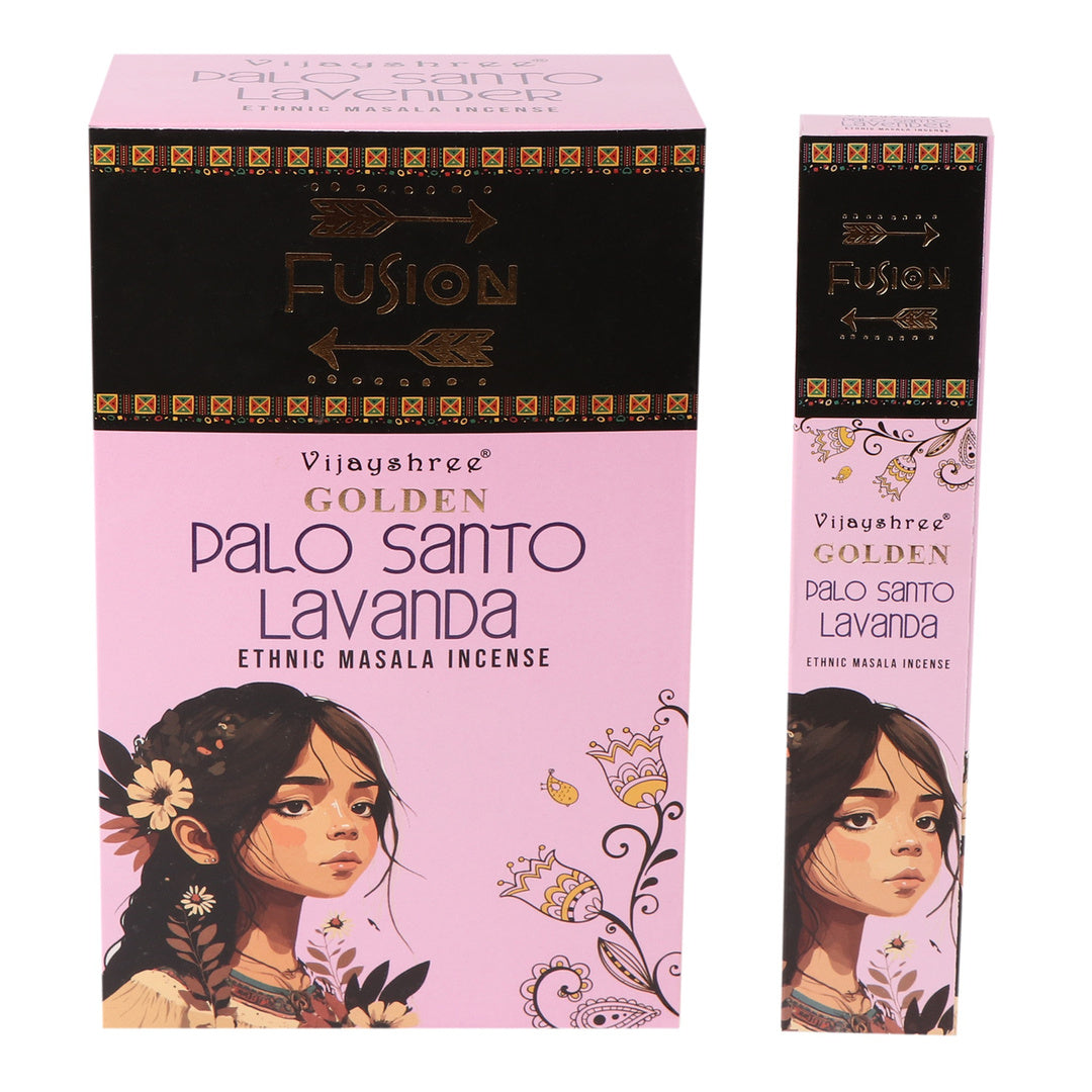 Räucherstäbchen Vijayshree GOLDEN - Palo Santo und Lavendel