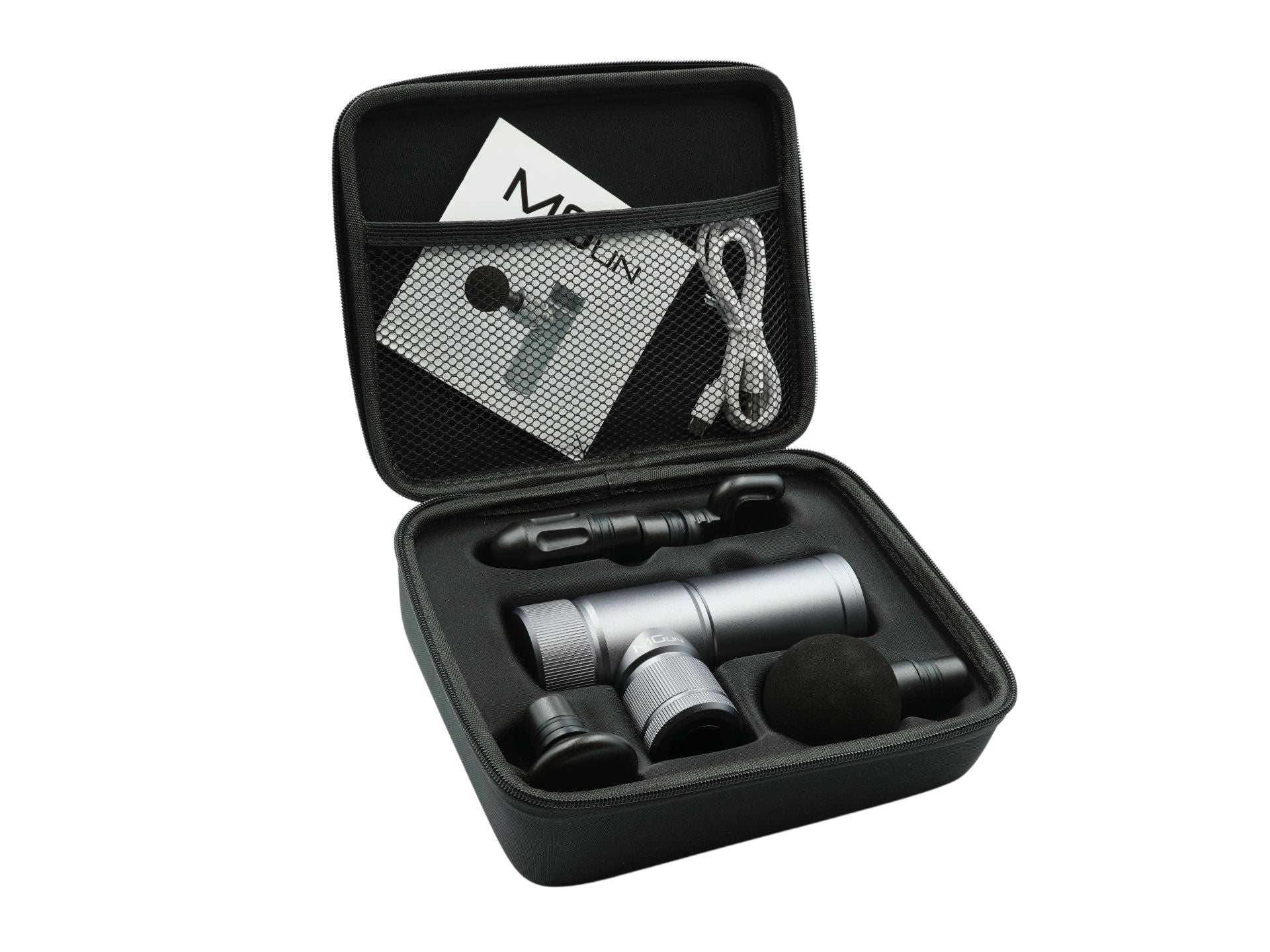 Massagepistole MGun - kompakt, kraftvoll und präzise